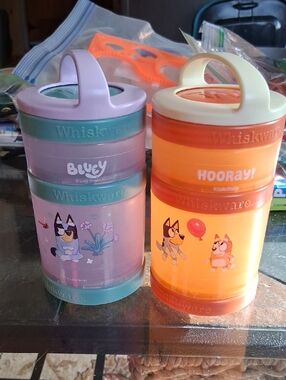BLUEY WHISKWARE SNACK CONTAINERS
